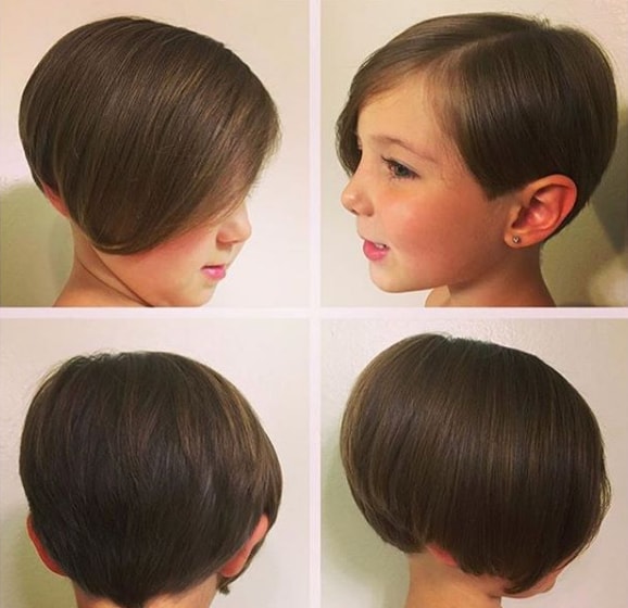 Really Short Haircuts For Little Girls