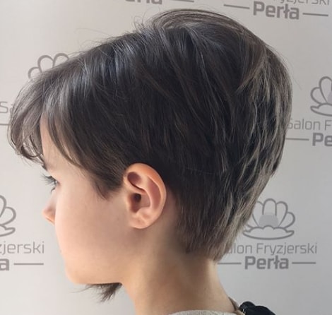 short hair cut for girls