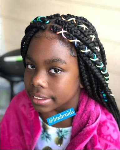 31 Box Braids For Kids 2020, Perfect Styles With Detailed ...