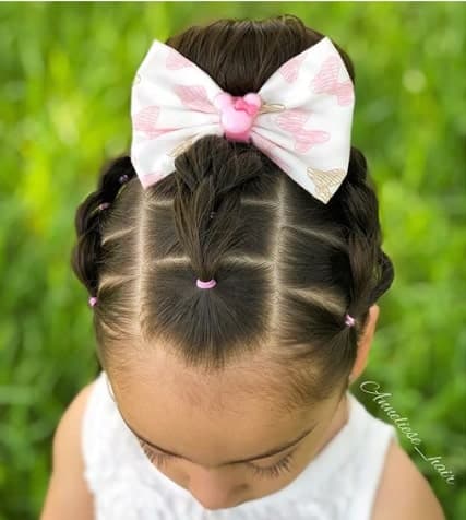 Braided Hairstyle With Bun